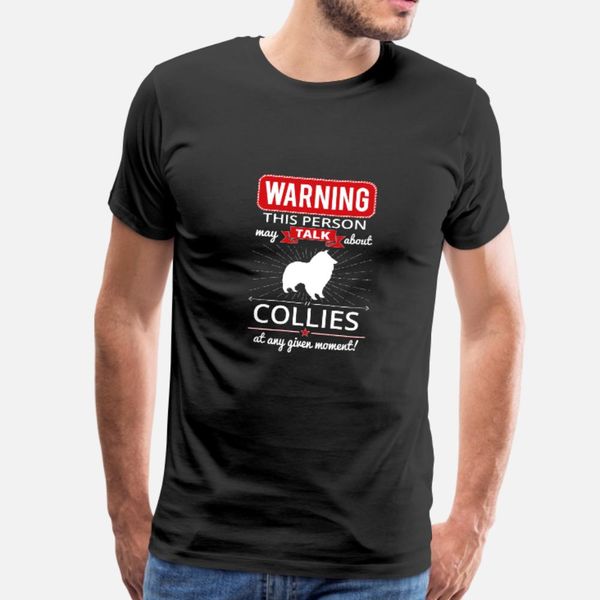 

collie t shirt men custom short sleeve crew neck costume famous funny spring slim shirt