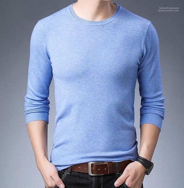 

sweaters long sleeved knitted slim fit designer bottoming sweater men o-neck knitted, White;black