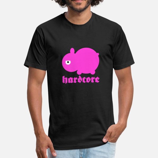 

забавный hardcore банни тенниска мужчины создать 100% хлопок шею pattern graphic комфортная весна осень письмо рубашку