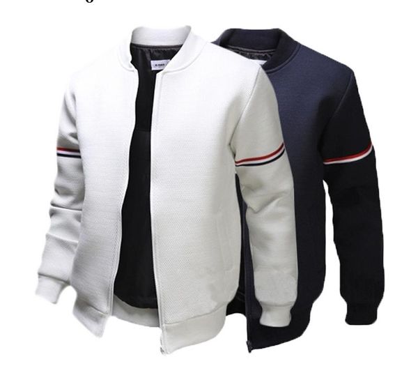 

fall- fashion casual bomber jacket men outdoor coats veste homme jaqueta moleton masculina chaqueta hombre casaco ship, Black;brown