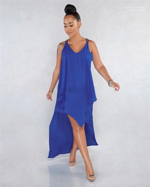 

clothing summer pure color female dress women v neck sleeveless dresses ladies holidays fashion designer, Black;gray