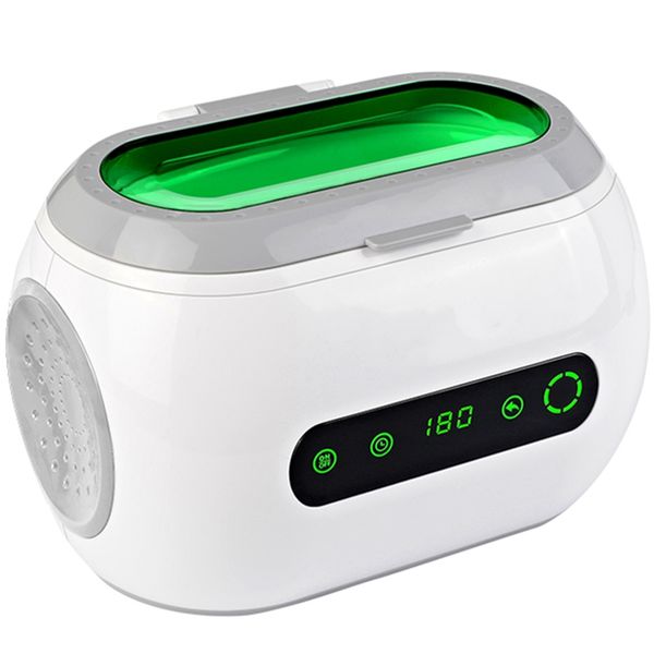 

digital 600ml control ultrasonic cleaner 35w 42khz household ultrasound bath for jewelry watch chains eyeglasses us plug