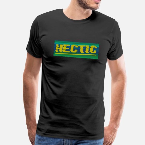 

hectic t shirt men designing short sleeve size s-3xl fit gift basic summer style leisure shirt