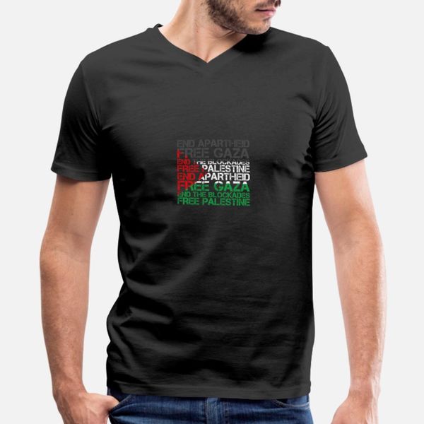 

palestine flag wordcloud end apartheid pale t shirt men designs short sleeve euro size s-3xl natural fit new style spring autumn