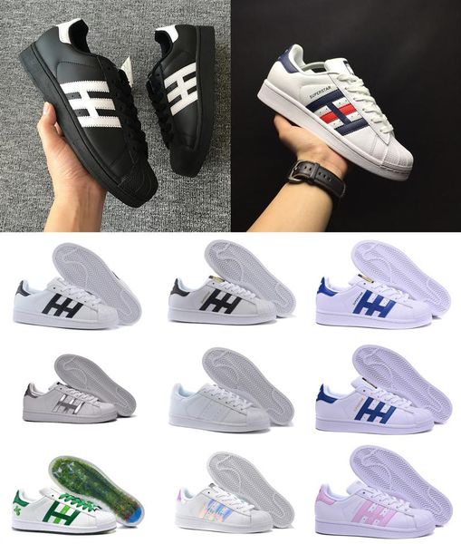 

2020 superstar white black casual shoes pink blue gold superstars 80s pride junior sneakers super star women men sport casual shoes