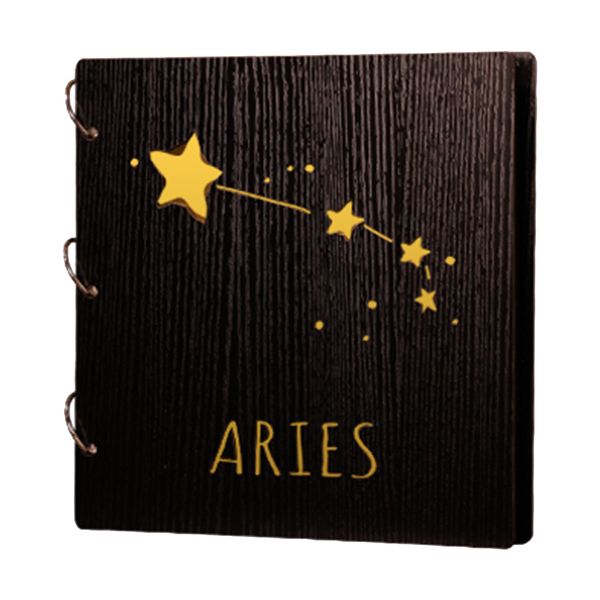 

12 home gifts wooden p album memory record birthday scrapbook