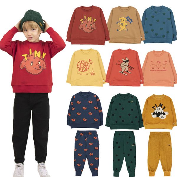 

enkelibb tao kids brand winter sweatshirt european design child boy girl cartoon pattern sweatshirts fall winter clothes toddler lj200812, Black