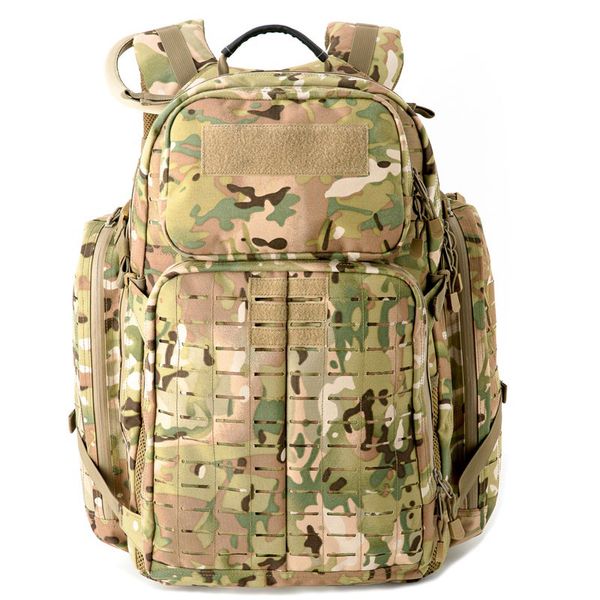 

tactical pack,72 hours molle rucksack,adventure backpack 55l large multicam