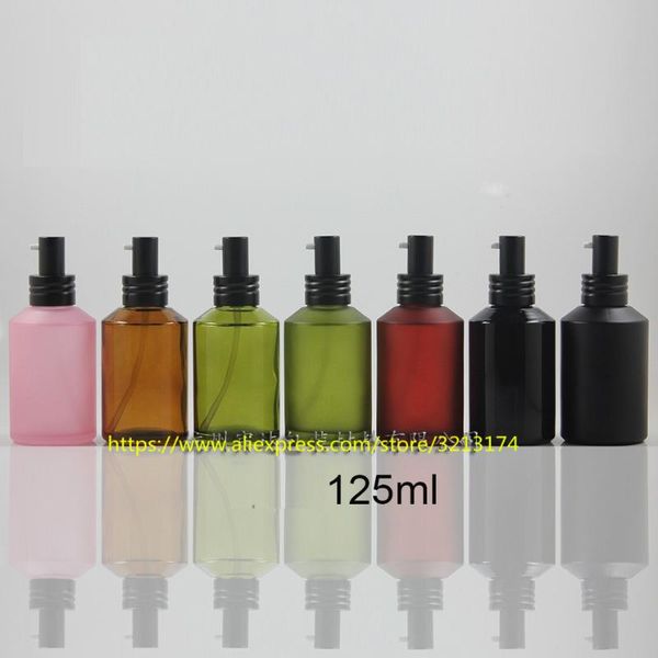 

wholesale 125ml glass lotion bottle with pump. lotion hand wash shampoo moisturizer facial water refillable bottle
