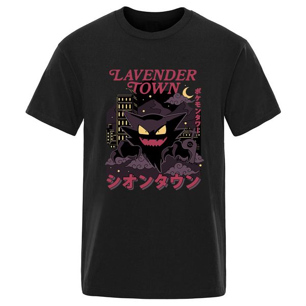 

mens geng gui cartoon 100% cotton oversize t-shirt summer camisetas fashion casual leisure 2020 ropa de hombre