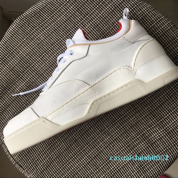 

new arrivals men women black suede genuine leather red bottom platform sneakers,designer luxury trainers thick bottom casual shoe 35-46 c01