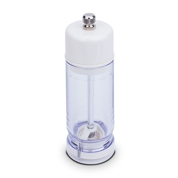 

transparent seasoning grinder manual cooking salt tool practical pepper mill