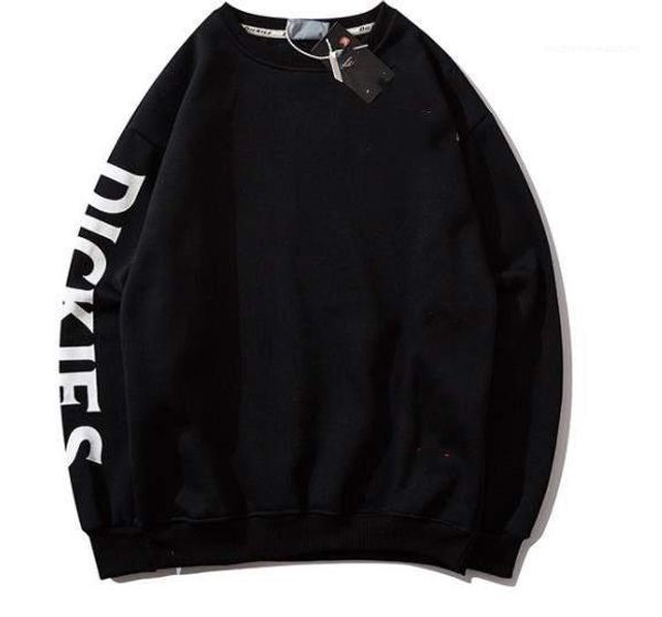 

hoodies designer printed fleece sweatshirt casual mens loose d i mens, Black