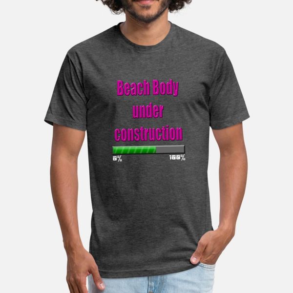 

beach body t shirt men famous 100% cotton plus size 3xl male famous humor spring slim