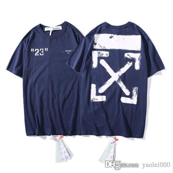 

fashion trend men's t-shirt new design cotton digital 23 printing casual couple summer short sleeve t code s-xl, White;black