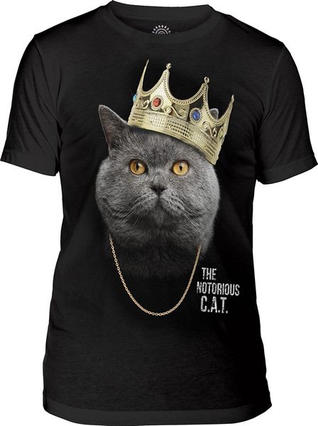 

2019 summer tee shirt the mountain men's tri-blend notorious c.a.t. tshirt cotton t-shirt