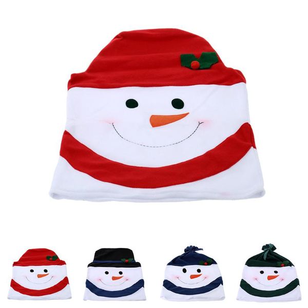 

christmas decorations snowman kitchen chair covers family set