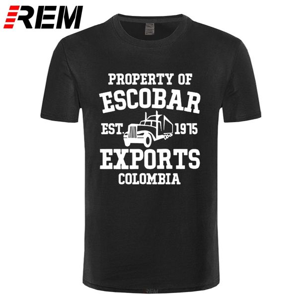 

rem men's tee shirts casual 100% cotton short sleeve loose streer printed men t-shirt