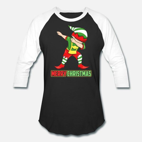 

merry christmas dabbing eleven goblin christmas t shirt men loose tee shirt crew neck natural loose funny summer letter shirt
