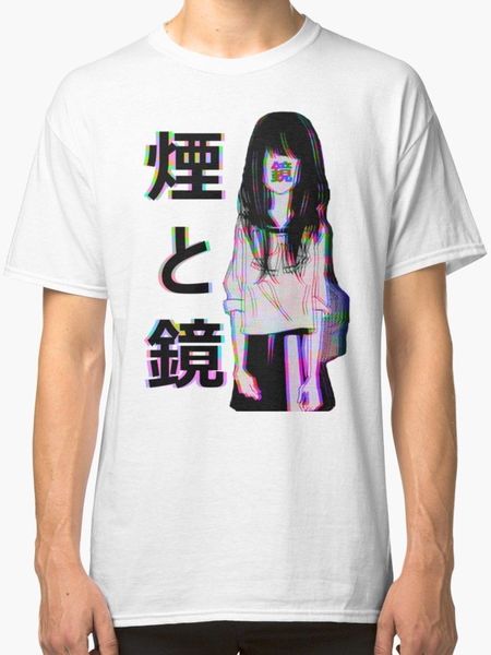 

2019 new fashion summer new design cotton male tee shirt designing mirrors sad japanese aesthetic design tshirt online