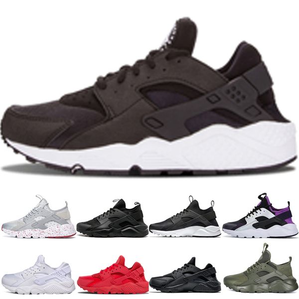 

дешевые мужчины huarache 1,0 кроссовки черная белая тройная красная черная фиолетовая зеленый серая белая красная точка женщина 4.0 кроссово