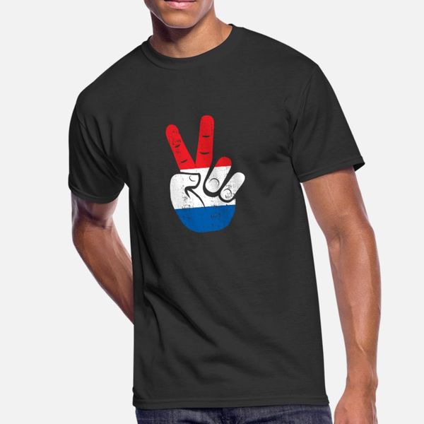 

peace hand sign gift christmas birthday t shirt men customize tee shirt s-3xl trend anti-wrinkle basic spring autumn letter shirt