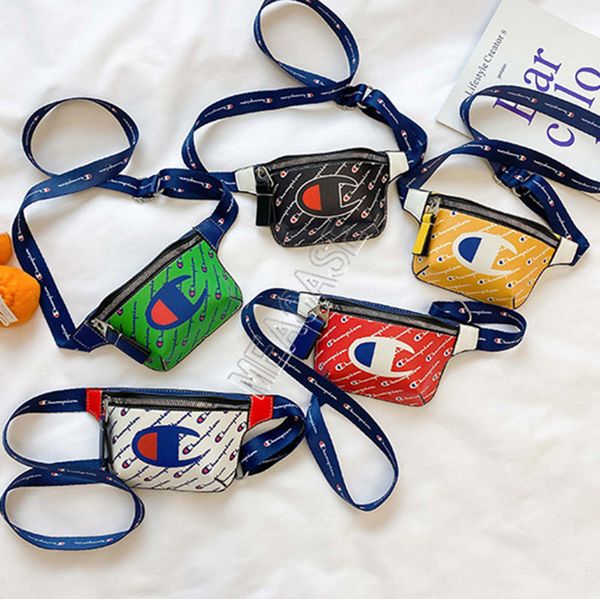 

designers bag crossbody purses kids champions fanny pack waist bag shoulder bag fashion pu leather messenger bags travel beach totes cp02