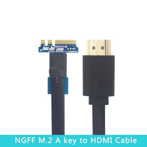 

ngff m.2 a key to hdmi cable adapter for mini pci-e version exp gdc graphics card adapter for laptop