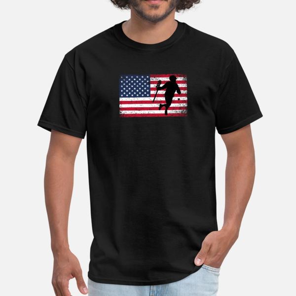 

лакросс флаг сша тенниски мужчина customize футболка s-xxxl сплошного цвета подарки новой мода лето шаблон рубашка