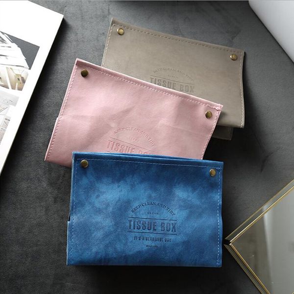 

tissue boxes & napkins fashionable soft box retro practical paper holder home kitchen living room foldable napkin storage