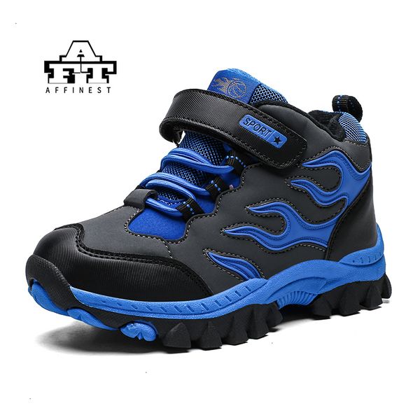 

winter kids boots high non-slip children outdoor hiking shoes teenagers climbing trekking basket shoes boys sneakers school