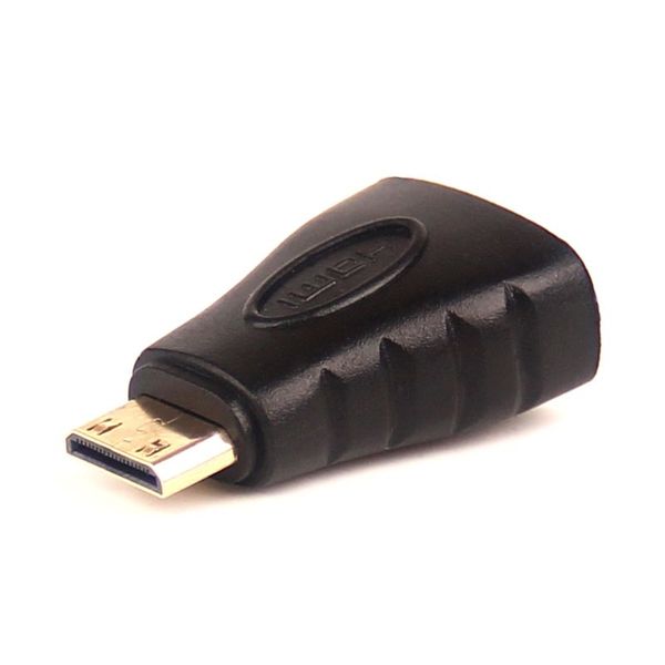 

hd19 mini hdmi male to hdmi female 2 converter connector adapter 100pcs