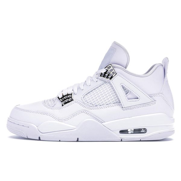 

casual shoes men women 4s 4 s shoes red thunder wild things shimmer university blue white s bred tour yellow paris starfish mens trainers, Black