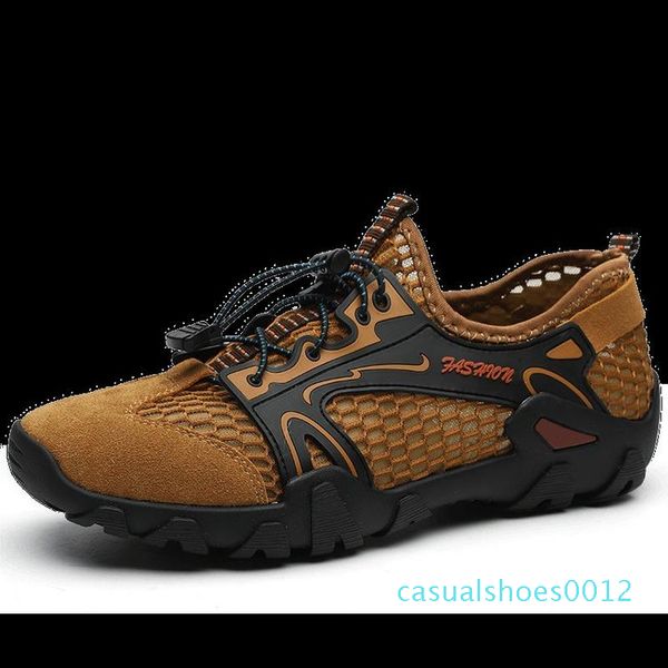 

classic men soft sandals comfortable men summer shoes sandals soft roman comfortable outdoor sandale homme c12, Black