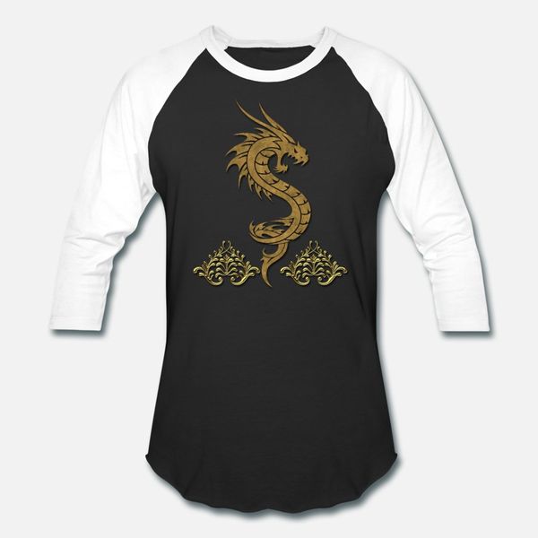 

wonderful golden chinese dragon t shirt men design cotton plus size 3xl unique fit new fashion spring cool shirt