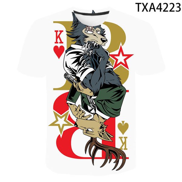 

new beastars boy girl printed cool 3d print shirts comics hentai kawaii men clothing