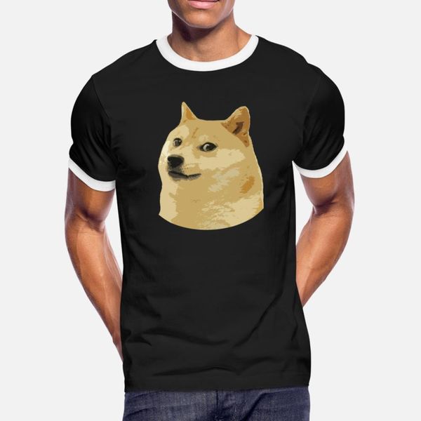 

much doge t shirt men personalized tee shirt o neck letter crazy authentic summer style novelty shirt