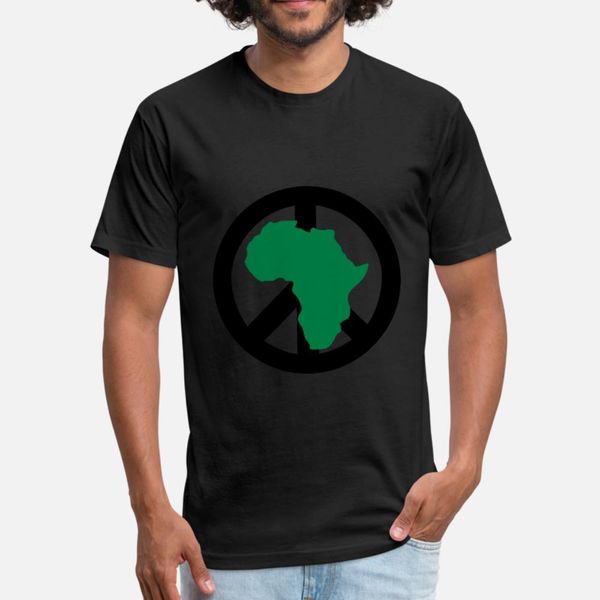 

мир в африке тенниска мужчины designs с коротким рукавом o-образным вырезом нормальный сумасшедшая удобная летняя оригинальная рубашка