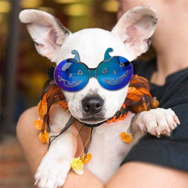 Sonnenbrille für kleine Hunde, wasserdicht, winddicht, UV-Schutz, für Hunde, Welpen, Katzen, Halloween, Haustierbrille, Brille, JK2009XB