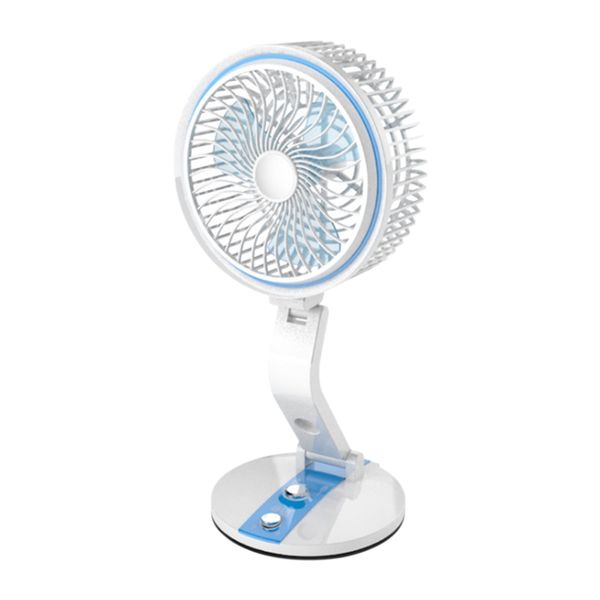

solar fan deskfolding usb rechargeable dual-use fan