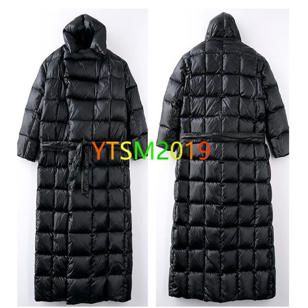 

down coat for ladies lapel neck down jacket blet white duck down-filled coat winter jackets warm clothing, Black