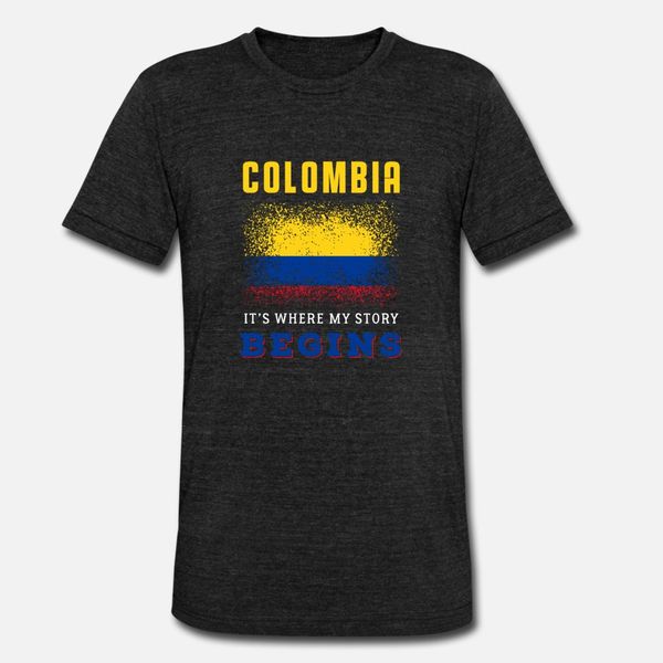 

colombia t shirt men customized 100% cotton round neck solid color crazy basic summer style outfit shirt