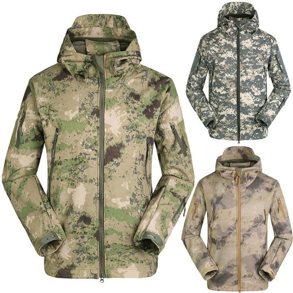 

chamsgend men's softshell jacket outdoor mountaineering jacket blazer fashionable comfortable wild dirty, Blue;black