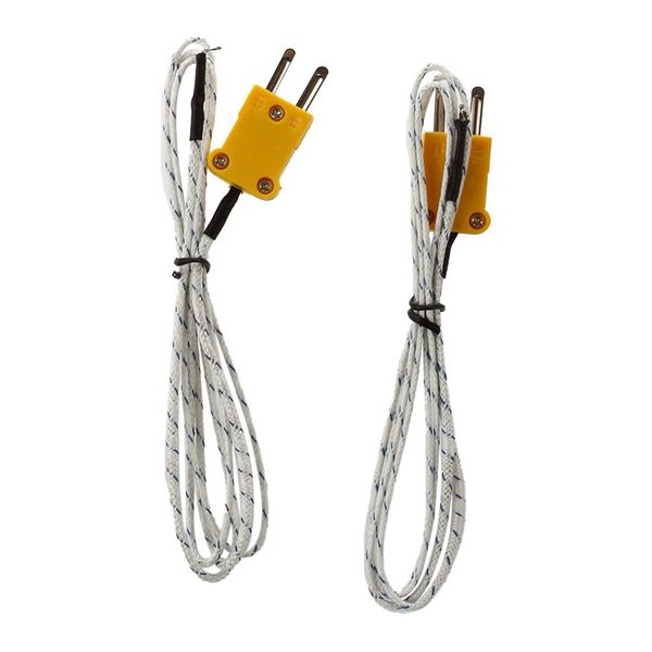 

2 pcs -50-204c fork terminal k type thermocouple probe temperature sensor