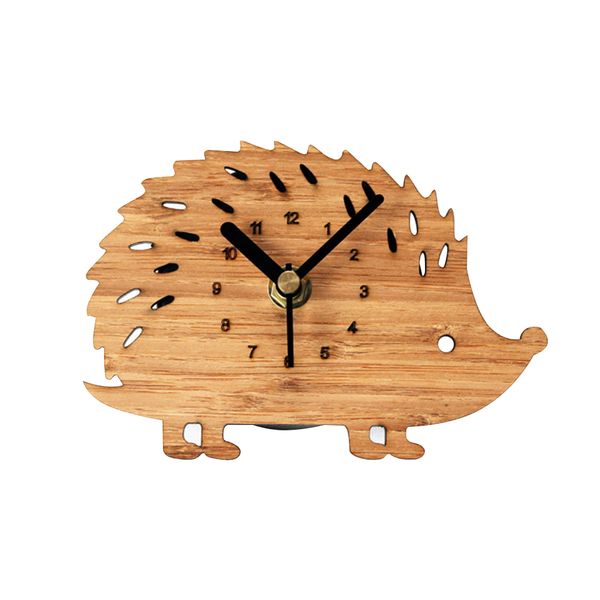 

мультфильм животных выдолбленные номер магнит на холодильник настенные часы hedgehog форма cute