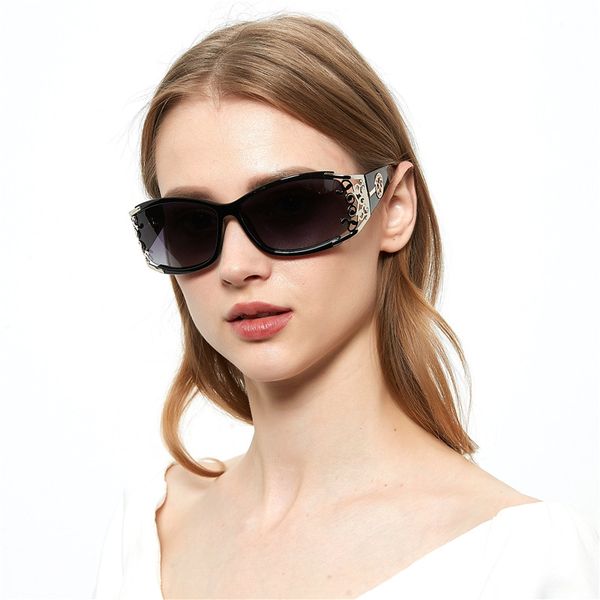 

square frame black leopard sunglasss for women new fashion brand gradient small sun glasses female uv400 shades men fml, White;black