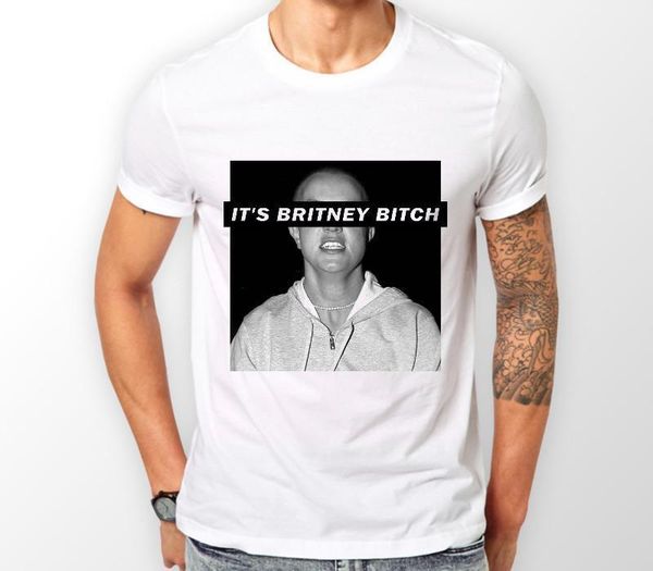 

it's britney bitch spears mens harajuku men t shirt oversized t shirt harajuku funny t shirtmen women short sleeve