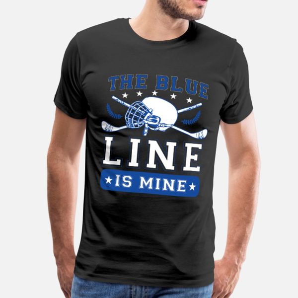 

the blue line is mine vintage sports gift t shirt men designs cotton s-xxxl kawaii interesting funny casual summer style letters shirt