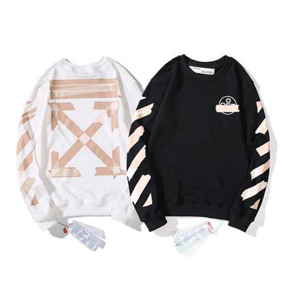 

2019 off designer luxury fashion hoodie new sweatshirt men and women casual print street pullover outdoor, Black