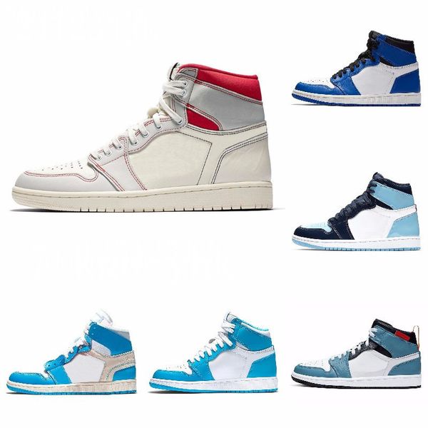 

new 1s high 3 shattered og bred toe banned game royal shoes men 1s shadow sneakers with box j#08-116